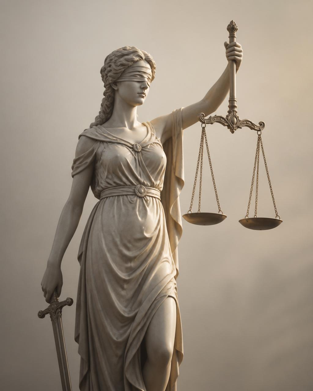 Justitia – Symbol für Gerechtigkeit und rechtliche Ausgewogenheit